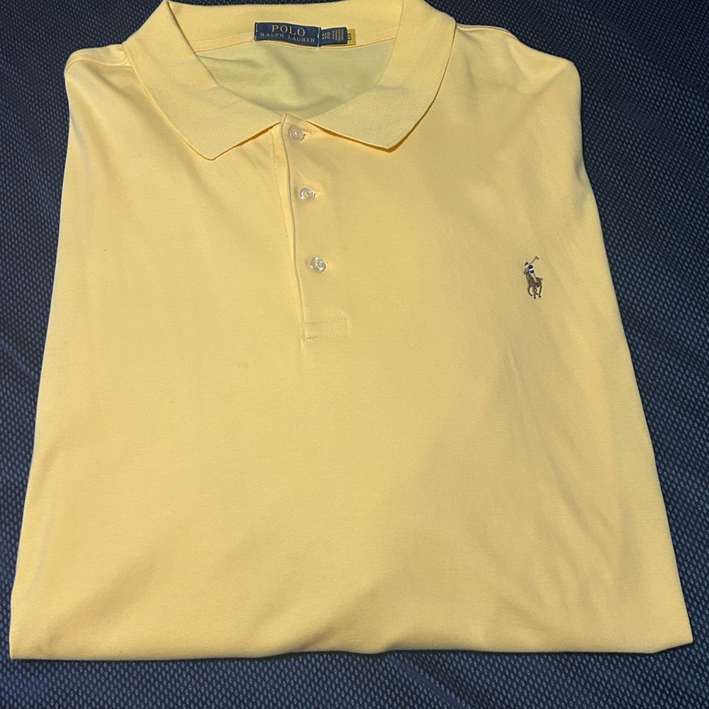Polo by Ralph Lauren Yellow Men's Shirt